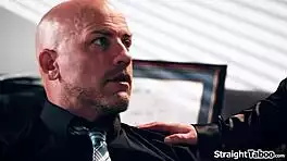 boss's petite secretary deepthroats and demands face fucking now 💦