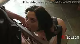 He dominated petite beauty fucking her till she came