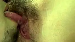 Lucky Dudes Eat Puffy Clit Pussy Before Hard Doggystyle Bent Over Fucking