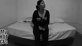 Fresh 18-Year-Old Latina Brunette Eager for Intense Cock Riding Session