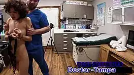 Dr. Tampa cures Brookly Rossi's deviance with deepthroat doggystyle pounding 😈🍆🔥