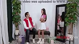 Tiny cutie, why can't you stop fucking so wildly?