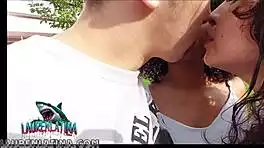 Venezuelan student raw sex passion with her teacher explodes