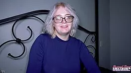 Blonde annie archer enjoys hotel deep anal session