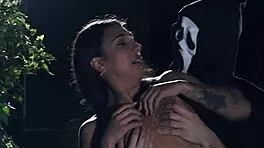 hey this scary dick pounds shaved pussy cowgirl style