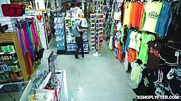Taylor Blake's Shoplifting Pussy Pounded Sideways