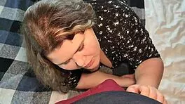 LONG DREAMED SENSUAL FUCK OF PLUMP GIRLFRIEND'S JUICY PUSSY HUGE ASS CUMSHOT!