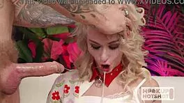 Petite Emma Rosie Endures Bryan Gozzling's Sloppy Anal Ride