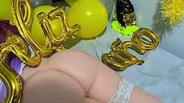 new year virgin tight pussy creampied in hardcore anal assfucking explosion