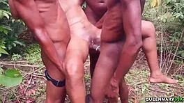 horny chubby ranch slut bent over group fucked bbc doggystyle