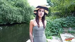 skinny jenny stella chats then takes hard anal casting 😈🍑