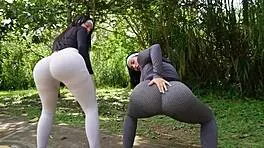 post-workout anal sex hits the spot perfectly