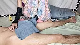 Pretty Asian massage seduction sparks emotional doggystyle passion