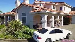 kristen scott, chloe scott, riley starr and arya fae enjoy steamy lesbian orgy