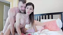 guy pounds hot shemale's tight asshole doggystyle in rough hardcore homemade assfucking session