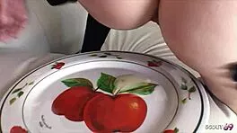 White goth teen 18+ takes first rough interracial anal double penetration gangbang with monster bbc bukkake.