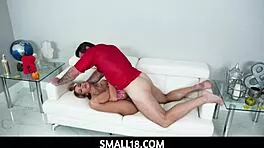 Tiny Braced Blonde Khloe Kapri Seduces Boldly