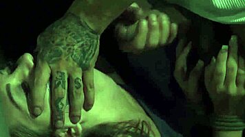 Fucking two smokey-eyed teens