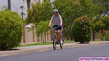 my stepmom set me up with her hot milf friend crystal clark for a date 😏