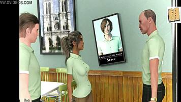 In being a dik, the kinky brunette teen chick route features big tits and ass in 3d anime