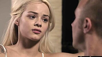 oh man, this inked petite teen got fucked hard in roleplay till cumshot 😏