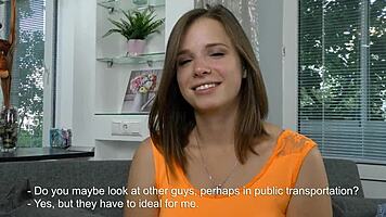 Sandra Bulka, 18 YO Virgin, Shows Hymen Close-Up