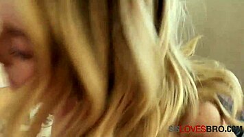 Bratty Step Brother And Horny Teen Charlotte Sins Interact