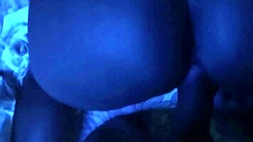 Jamaican Babe's Late Night Doggystyle with Big Ass Bent Over