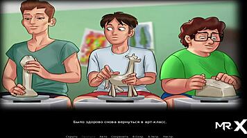 Summertime Saga competition for good marks