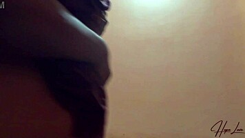 Malaysian Milf Rides Brother-In-Law In Bedroom With Natural Tits