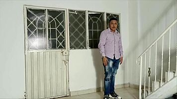 University Student Calls Neighbor for Home Interracial Domination Session