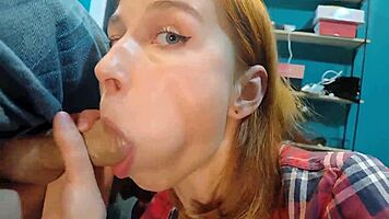 Wow, what a surprise for my stepbrother with this crazy POV action!