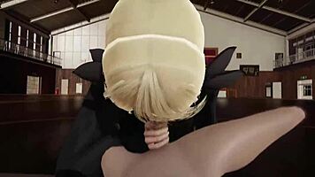 Pokemon champion Cynthia gives blowjob in POV! 😍