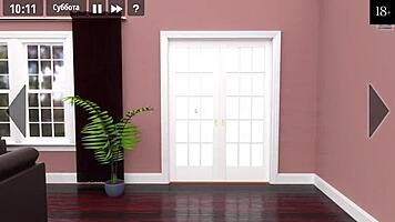 I completed the gameplay in girl house part three.