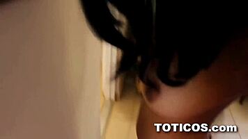 Street Teen Queens Riana and Ashlei in Dominican Threesome POV