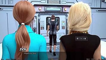 stranded in space 2 - encountering cute anime step sisters