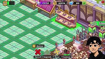 Waifu shop domination with massage and sex toys!