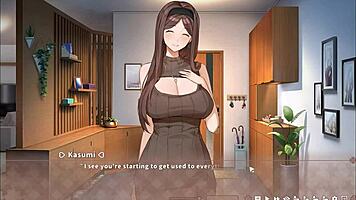 yo, summer clover hentai game ep 10, cum twice on cute brunette face! 😜