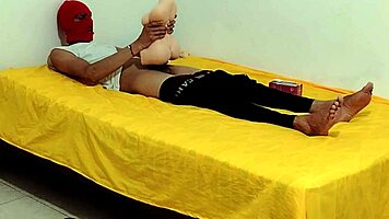 Doll fucked by man after days without sex