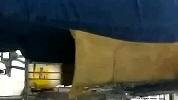 we spotted this cute teen 18+ shaking her ass in tight jeans during a hidden candid moment