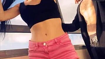 hot pornstar sasha rose dances striptease