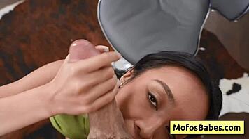 i busty brunette teen suck fat dick and bang it on my face - jade kimiko charles dera