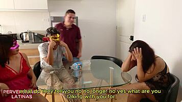 wanna watch real couple swap partners first time experimenting in wild foursome?