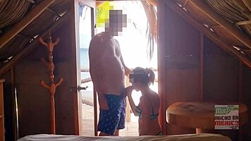 young mexican slut public beach pounding cuckold neighbors watch