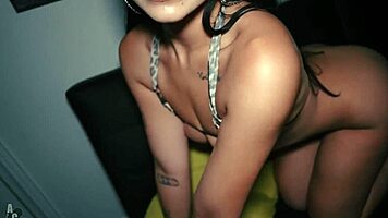 i can't resist beca barbie riding gibby the clown's monster cock doggystyle