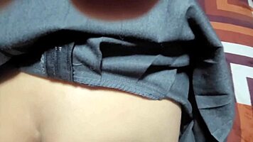 innocent looking schoolgirl loves hard fucking from classmate in homemade vid