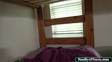 Petite Shaved Teen Bends Over For Cock Tease